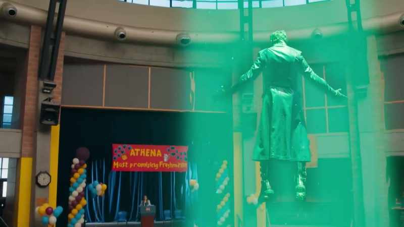 Don't be alarmed, we're only here to kidnap Athena
