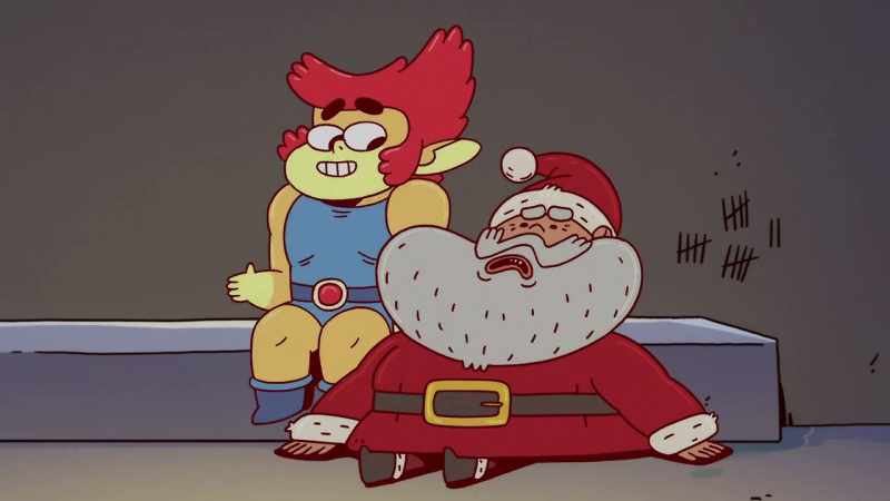 Don't be sad, Santa. We saved Christmas for Third Earth