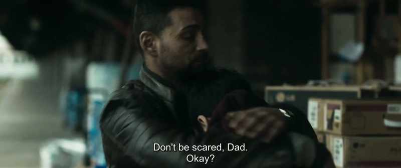 Don't be scared, Dad. Okay?