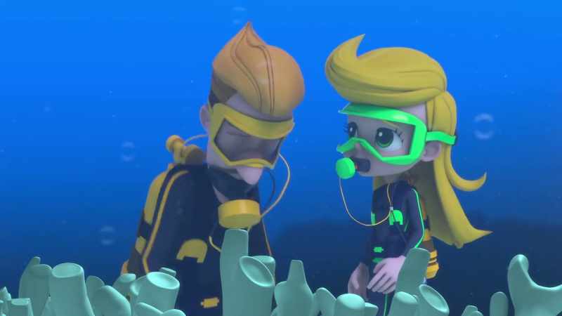 Don't be silly. It's color-change coral