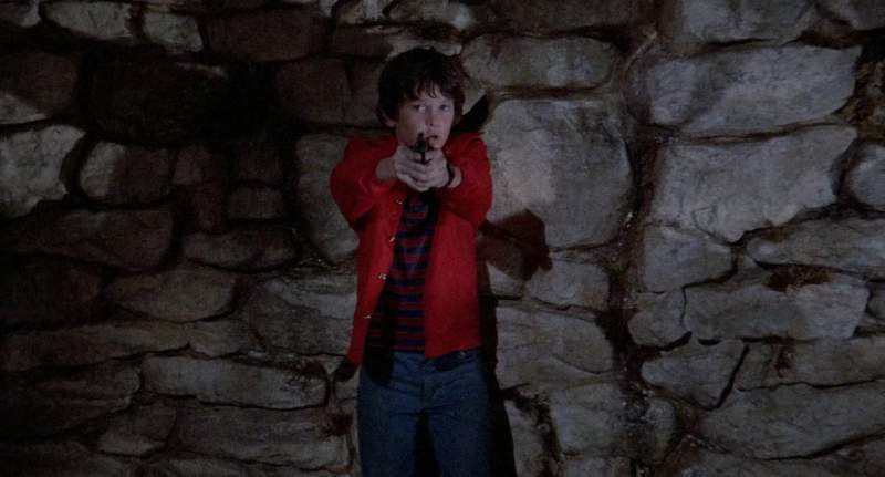 Don't come any closer or I'll shoot
