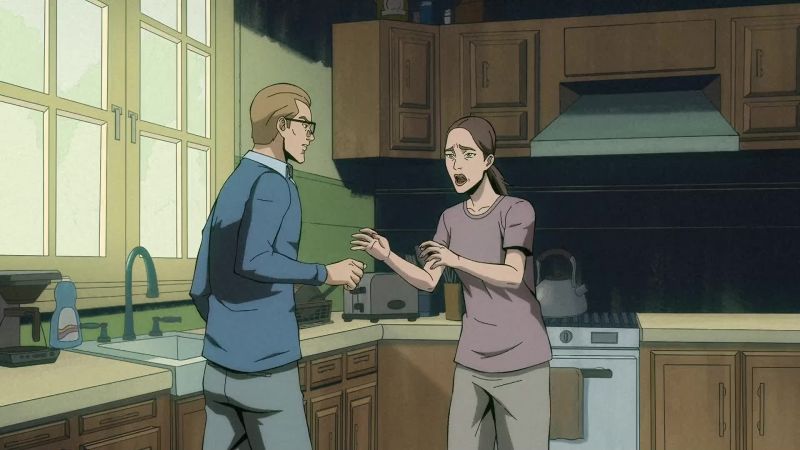 Don't day that. - She wouldn't have to