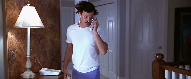 Hello? I said don't disturb me while I'm cleaning my room!