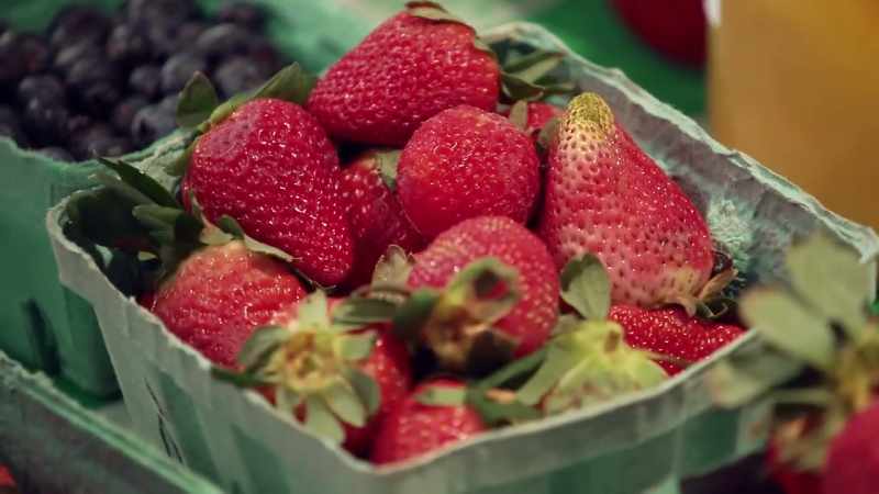 Don't forget we got plenty of fresh fruit right at front