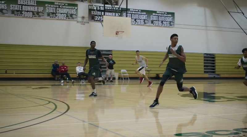 Don't get me wrong, at 2:30, man, Malik is runnin', blockin' shots