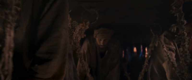 Don't move a muscle, or they'll kill us. Don't move a muscle, or they'll kill us