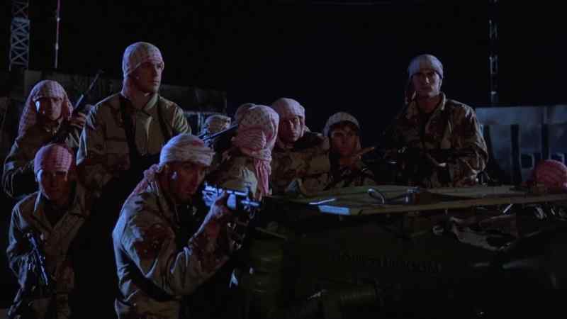 Don't shoot back! We're clearing out!