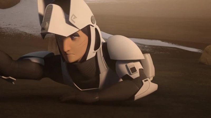 Don't shoot me! Shoot him!