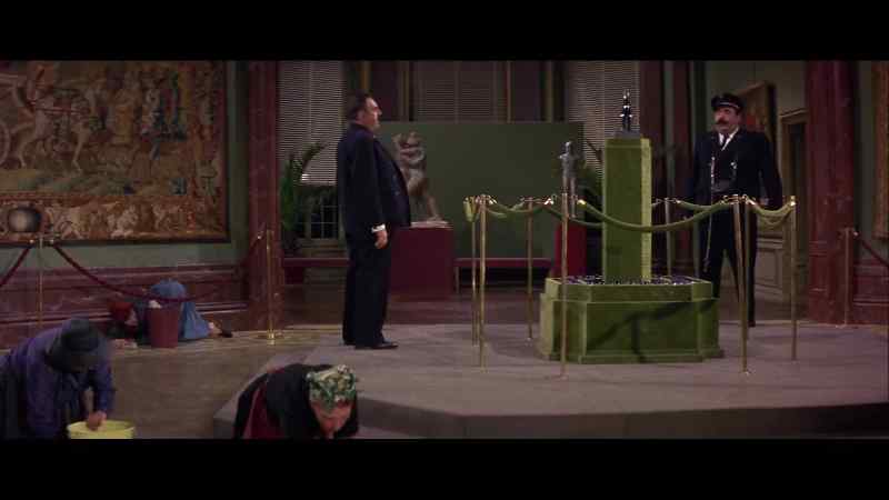 Don't stand there gaping. Get to your post, man!