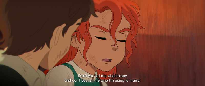 Don't tell me what to say or who I should marry or not!
