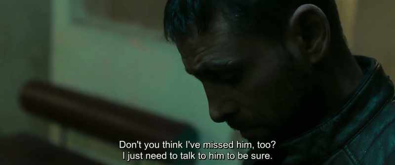 Don't you think I've missed him, too? I just need to talk to him to be sure