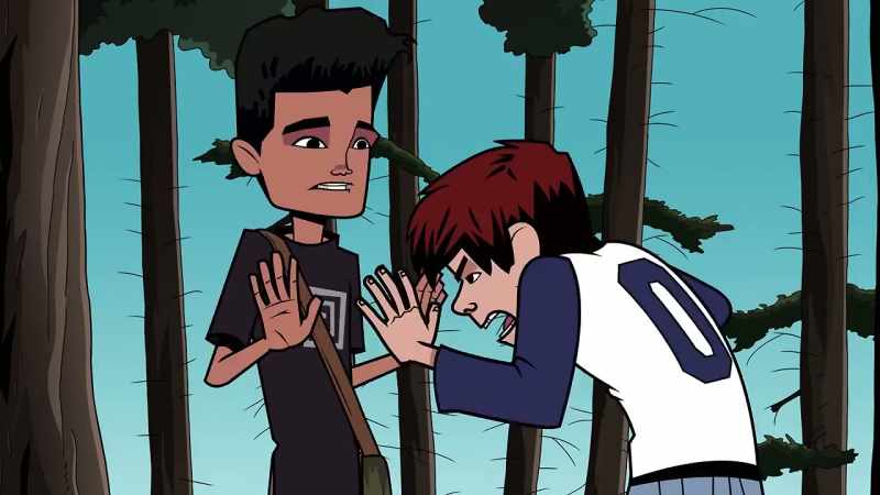 Don't touch me! I'm done listening to you!