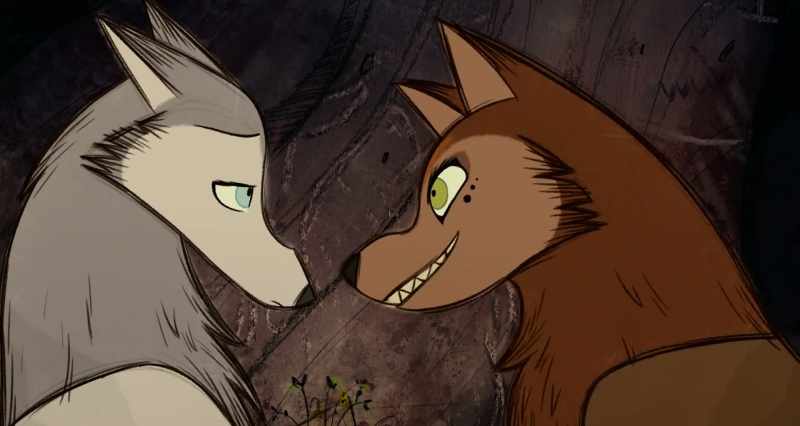 Don't worry about that. Learn how to be a wolf first. Come on