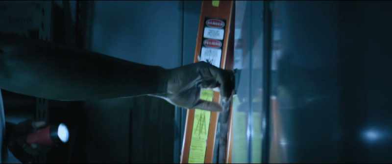 [door clanking]