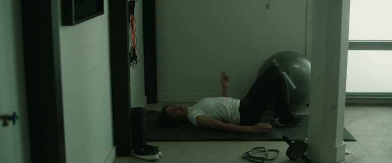 (Door closing)