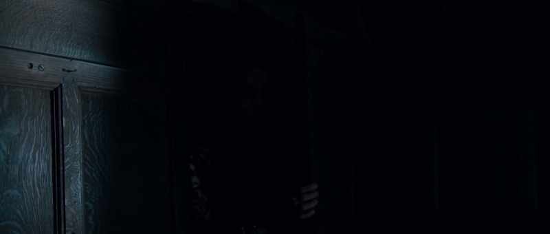 (door creaking)