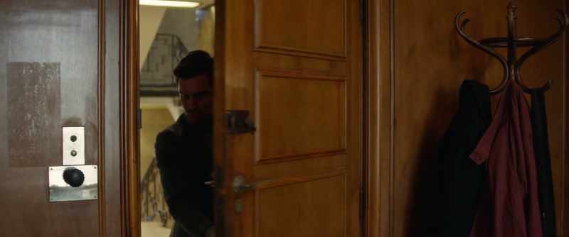 [door creaking]