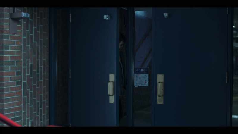 [door creaking]