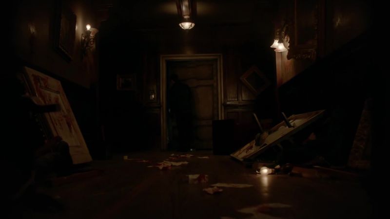 (door creaking)