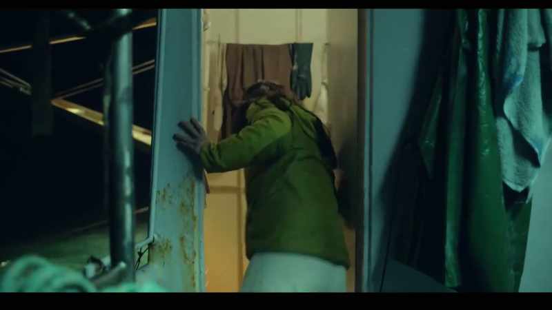 (DOOR CREAKS, CLANGS)