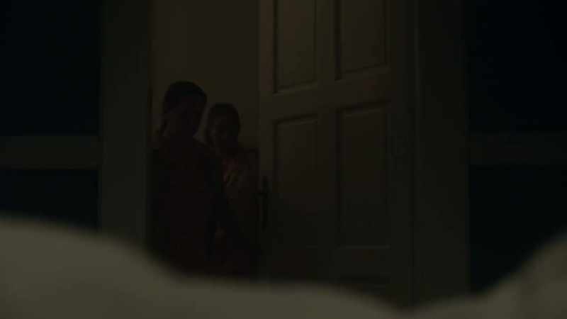[door creaks open]