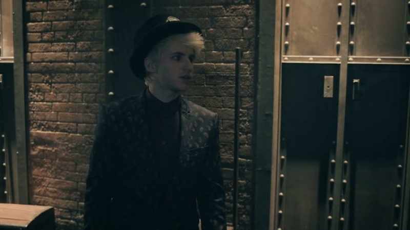 (door creaks open)