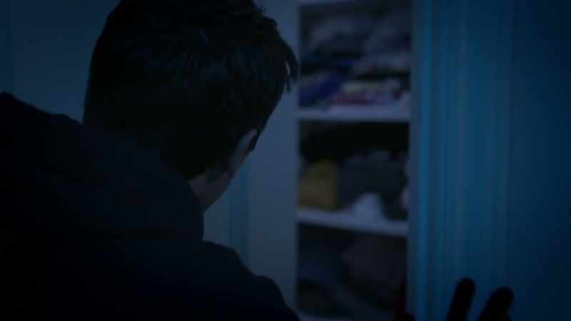 [door creaks open]