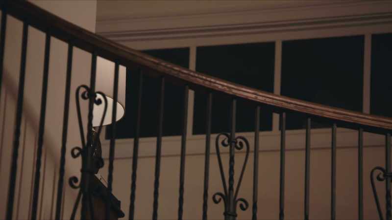 [door creaks open] -[soft, ominous music]