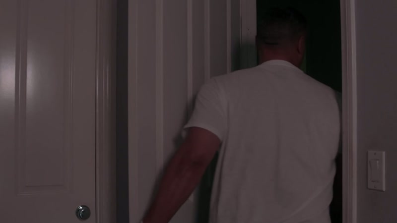 (Door creaks)