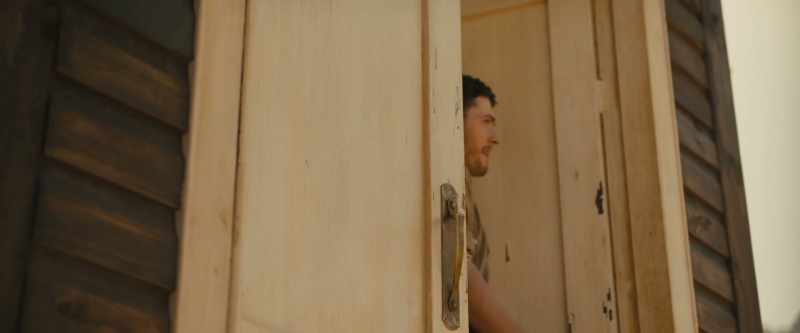 (door creaks)