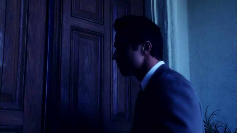 [door knocking]