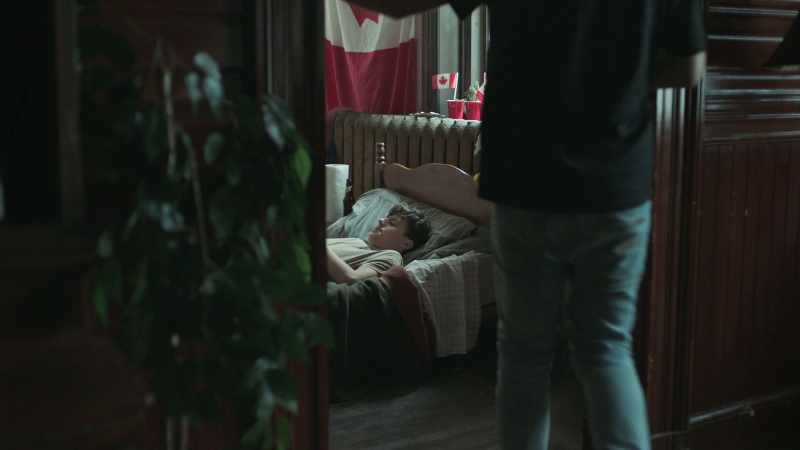 [door knocking]