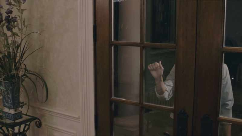 [door knocks]