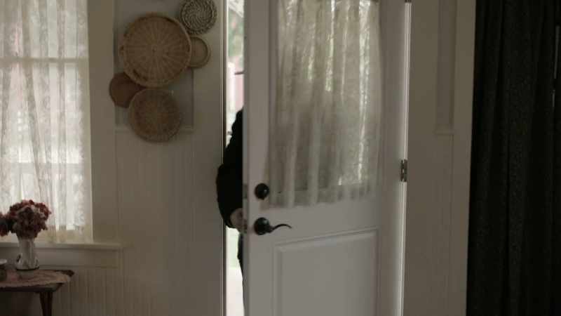 [door opening]