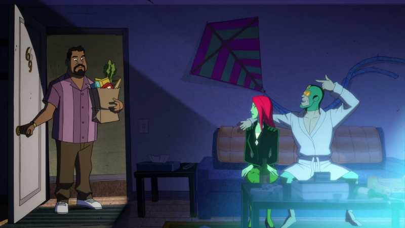 [door opens] - Oh, hey. This is my roommate Bill
