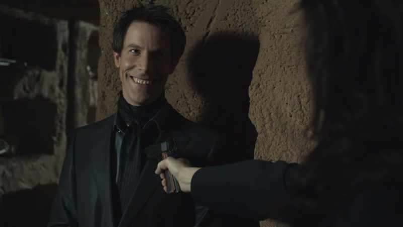 [Door opens]