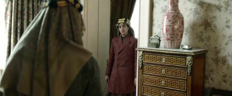 [Door opens]