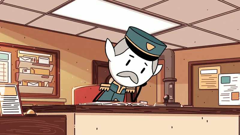 [door opens]