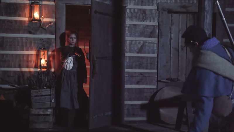 (door opens)