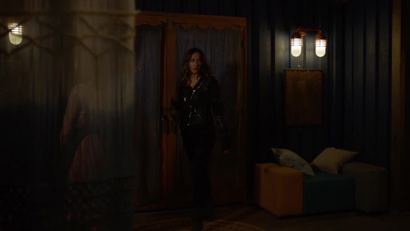 [Door opens]