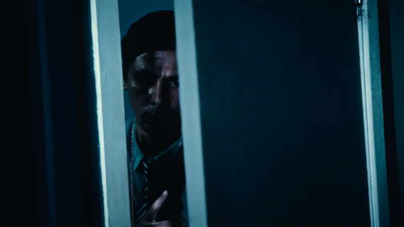 (door opens)