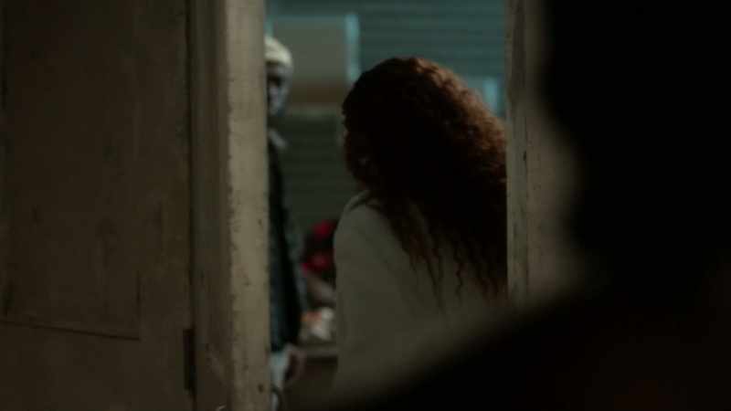 [door opens] - [sighs]