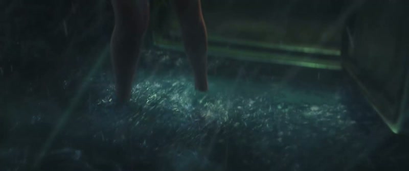 (door rumbling) (water sloshing)