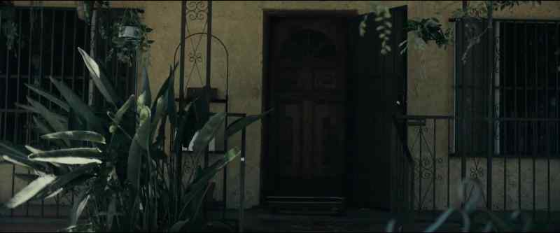 [door shuts closed]