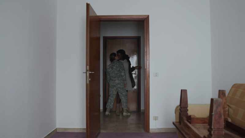 (door shuts)