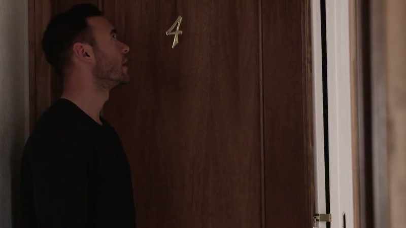 (door slamming)
