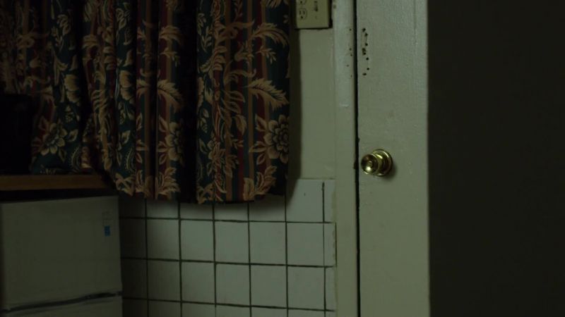 [door unlocking]