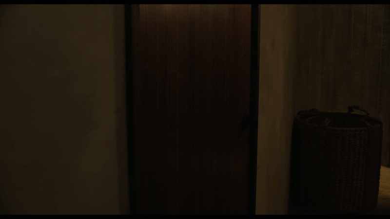 [door unlocking]