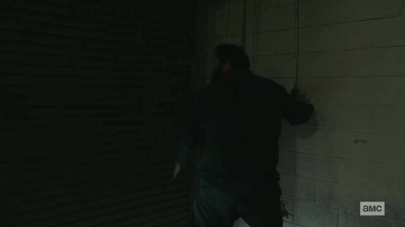 [Door whirring]