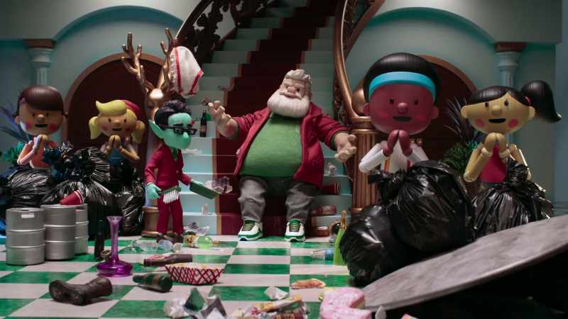 Doorbell Carolers (singing): ♪ Answer the door ♪